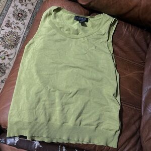 Lime Green Sleeveless Top